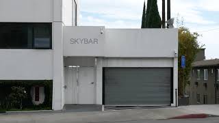 Sky Bar Sunset Blvd Mondrian Hotel Los Angeles California USA April 2021 [upl. by Bruning]