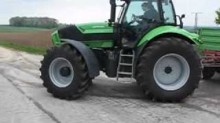 Farmers Guardians exclusive drive of the DeutzFahr Agrotron TTV630 [upl. by Ennayoj]