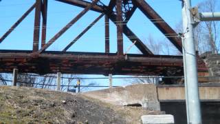 SEPTA Station and Abandoned Bridge Whitford Exton PA 31112wmv [upl. by Ainahpets]