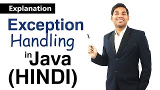 Exception Handling Explanation with an Example Program in Java HINDI [upl. by Suoirred419]