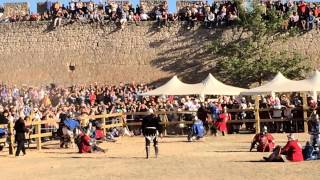 Campeonato Mundial de Combate Medieval en el Castillo de Belmonte [upl. by Tesil]