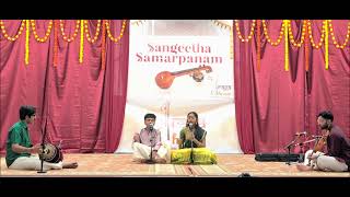 Anika  Gajavadhana  Sangeetha Samarpanam 2024 [upl. by Vincelette]