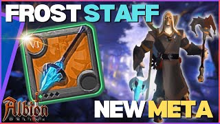 Frost Staff is the NEW META  EU Server  Albion Online  Solo Mists [upl. by Yzzo]