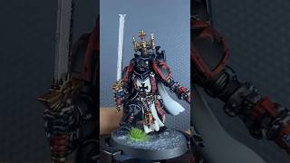 Custom Bladeguard Veteran Black Templar Sergeant painting process warhammer40k warhammer 40k [upl. by Sophia]