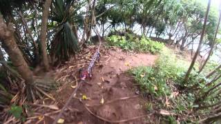 Hiking to Hideaways Beach Kauai Hawaii [upl. by Seluj]