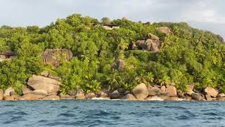 Seychelles Félicite Island  Passing by Six Senses Zil Pasyon Félicite Island Seychelles [upl. by Letsou]