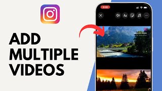 2 WAYS How to Add Multiple Videos to Instagram Story [upl. by Allegna]