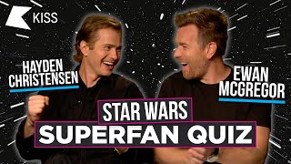 Hayden Christensen Beatboxes as DARTH VADER in Star Wars Superfan Quiz [upl. by Tteragram]