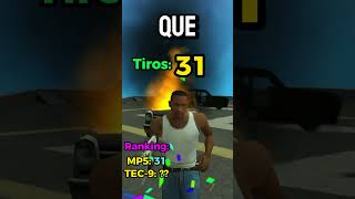 MP5 vs TEC 9 Quem Vence shorts gta [upl. by Akcire]