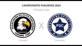 Corisabbá X Parnahyba  Ao Vivo  Campeonato Piauiense 2024  6º Rodada [upl. by Bac107]