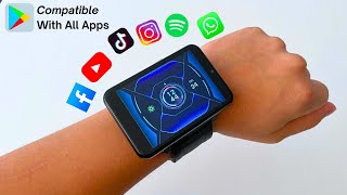 🔴Best Cheap Android Smartwatch With Whatsapp And Calls  Unboxing ASMR [upl. by Dranyer669]