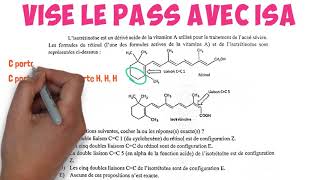 14C Annale corrigée du PASS  Chimie UE1  Isomérie PASS UE1 LAS médecine chimie biochimie [upl. by Nyrol]