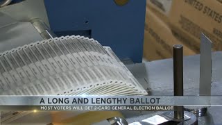 Arizona voters to see lengthy ballot for this falls General Election [upl. by Eecal895]