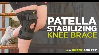 Patella Stabilizing Chondromalacia Knee Brace [upl. by Aynotal]