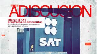 Ofrece el SAT programa de descuentos y pagos parciales a contribuyentes en Sinaloa [upl. by Stacey]