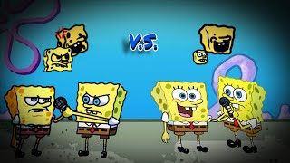 FNF’ VS Spong  Abrasive Comparison [upl. by Adlez]