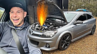 ASTRA VXR 600BHP FIRST DRIVE SAVAGE [upl. by Anicart]