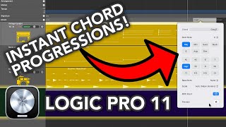 Logic Pro 11  Chord Track FULL TUTORIAL [upl. by Anailli]