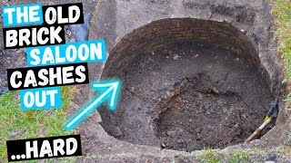 A Hole Opened in the Yard Leads to an Insane Jackpot Buried in the Ruins of an 1880s Saloon [upl. by Anom238]