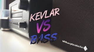 KEVLAR VS BASS  Wharfedale Diamond 91 Bass Test [upl. by Aneehsram]