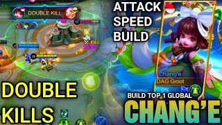 Change Double Kills Attack Speed Build  BUILD TOP 1 GLOBAL  MLBB [upl. by Svirad770]