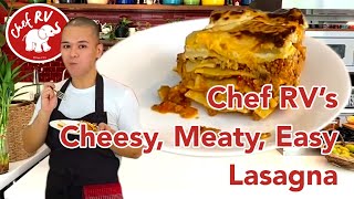 CHEESY MEATY EASY LASAGNA [upl. by Giusto225]