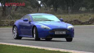 Aston Martin V8 Vantage S video review by autocarcouk [upl. by Otipaga]