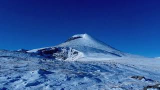 Mount Otgontenger in Mongolia Zavkhan Province  permanent glacier granite wall [upl. by Ati]