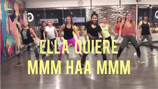 ELLA QUIERE MMM HAA MMM Dj Yayo  Coreografía Oficial Dance Workout  DNZ Workout  DNZ Studio [upl. by Rockafellow]