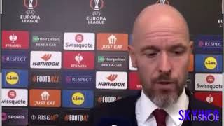 WE GOT OUR SELF TO BLAME  Erik Ten hag Post Match interview  Manchester United 11 Twente [upl. by Egarton]