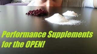 Performance Supplements for the 2015 CrossFit Open [upl. by Fabi914]