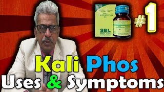 Kali Phos Part 1  Uses and Symptoms in Homeopathy by Dr PS Tiwari [upl. by Ardiedak]