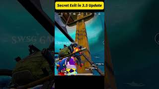 Secret exit bgmi trending viral trendingreels bestvideo pubgmobile pubgm [upl. by Adnorahc]