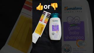 Himalaya Baby shampoo Ph test ytshorts shorts youtubeshorts baby [upl. by Adamski]