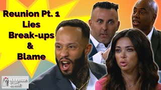 ♨️Couples Spill their Relationship Tea at the Reunion♨️ Married at First Sight Boston Season 14 [upl. by Lozar]