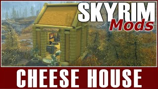 Skyrim SE Mods  CHEESE HOUSE [upl. by Clare492]