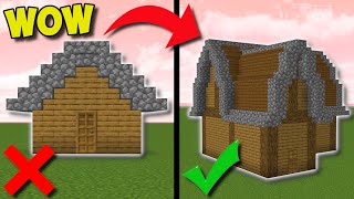 How To Build An ADVANCED ROOF In Minecraft  The Ultimate Roof Guide [upl. by Sevy]