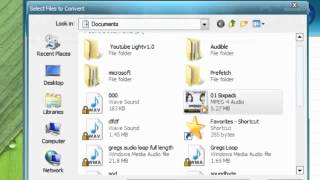 How to convert m4a to mp3 Tutorial [upl. by Ahtera983]