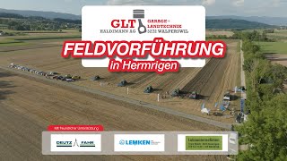 GLT Haldimann AG  Feldvorführung in Hermrigen Deutz und Lemken [upl. by Eniamrahs]