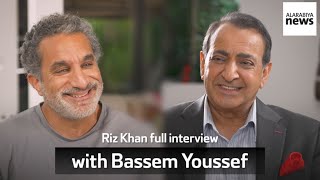 Riz Khan full interview with Bassem Youssef [upl. by Katsuyama687]