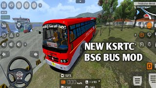 NEW KSRTC BS6 BUS MOD 💥  BUS SIMULATOR INDONESIA [upl. by Ydneh653]