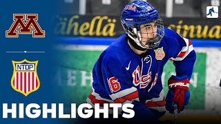 Minnesota vs USA U18  NCAA College Hockey  Highlights  January 01 2024 [upl. by Jasper]