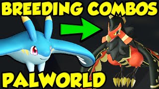 HUGE PALWORLD BREEDING DISCOVERIES  PALWORLD BREEDING COMBINATION GUIDE [upl. by Swithin]