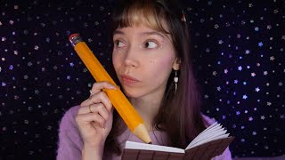 ASMR  Roleplay vendeuse en papeterie trompeuse [upl. by Lyndell]