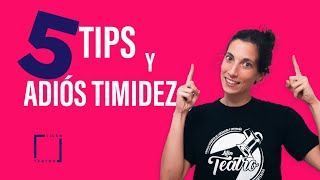 ¿Cómo PERDER la TIMIDEZ 😱❗✅  5 Tips SENCILLOS y Prácticos ❗ [upl. by Lewison]