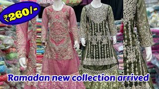 Kids wear  Ramazan 2024 dreses collection farsi sahara amp garara  latest trending dresses [upl. by Atiuqam]