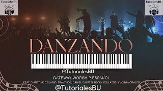 Danzando Christine DClario Tutorial Pianoquotacordes y melodiaquotNivel FACILPrincipiante  Cover [upl. by Ontine]