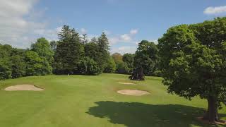 Faithlegg Championship Golf Course Aerial View 1st Hole [upl. by Hasile]