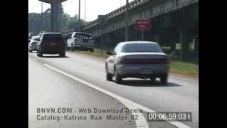 8272005 New Orleans LA Contraflow Evacuations video Raw Master  02 [upl. by Elrae]