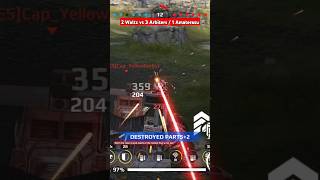 2 Waltz vs 3 Arbiters  1 Amaterasu Crossout Mobile [upl. by Ymme]